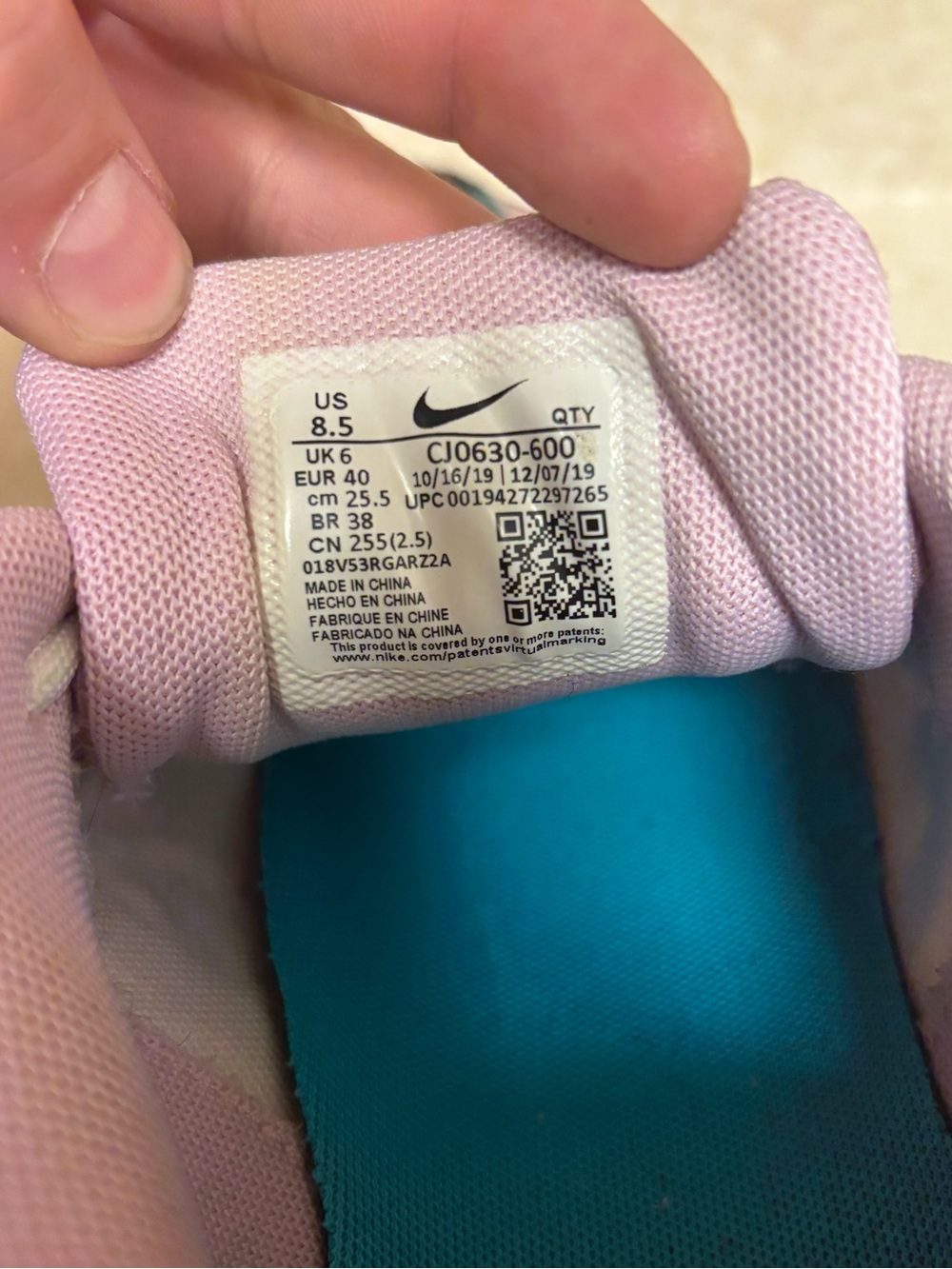 Nike Air Max 200 Light Arctic Pink Orange Pulse Size Women’s 8.5 - Picture 13 of 13